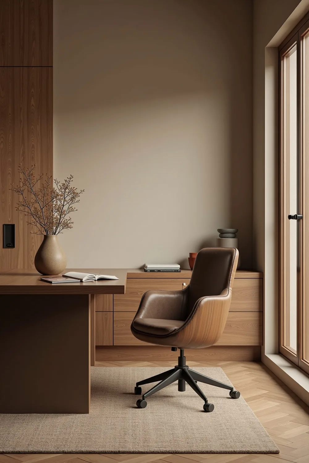 Image Pinterest pour Bureau inspirant : créer un espace clair et élégant par Philippe Chamois