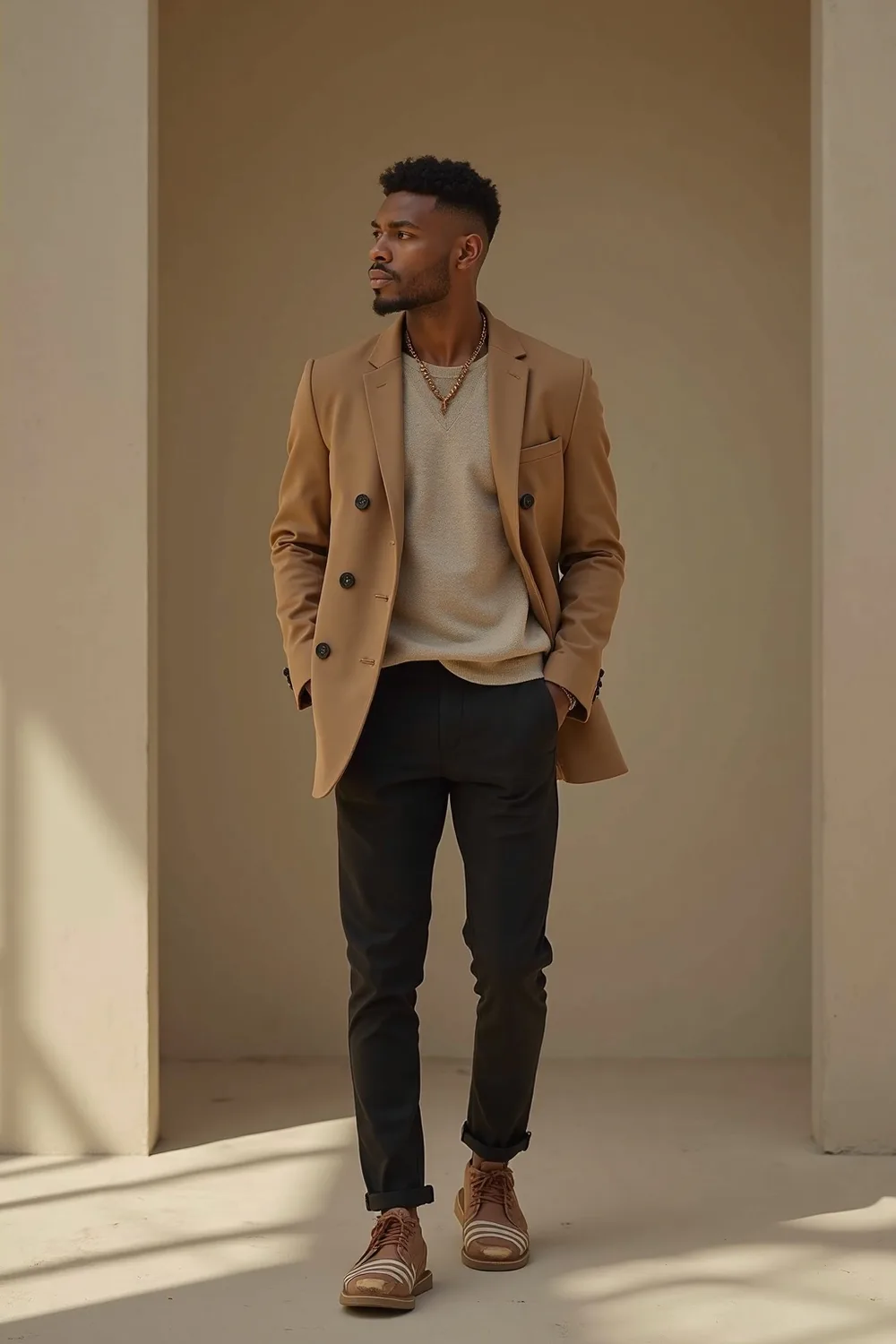 Image Pinterest pour Tenue casual chic homme : les associations fiables par Philippe Chamois